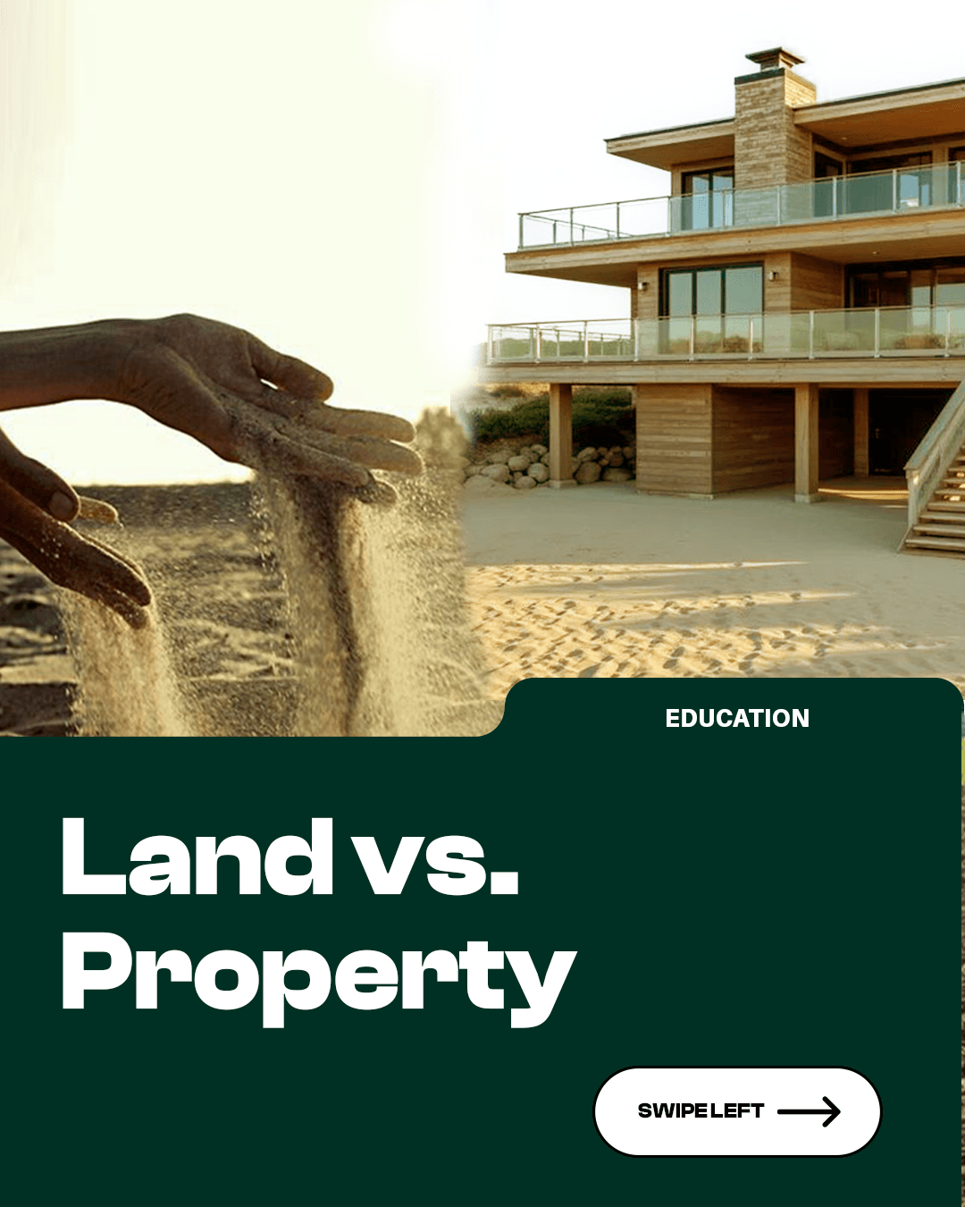 Land vs. Property: Understanding the "Raw Material" vs. the "Finished Product"